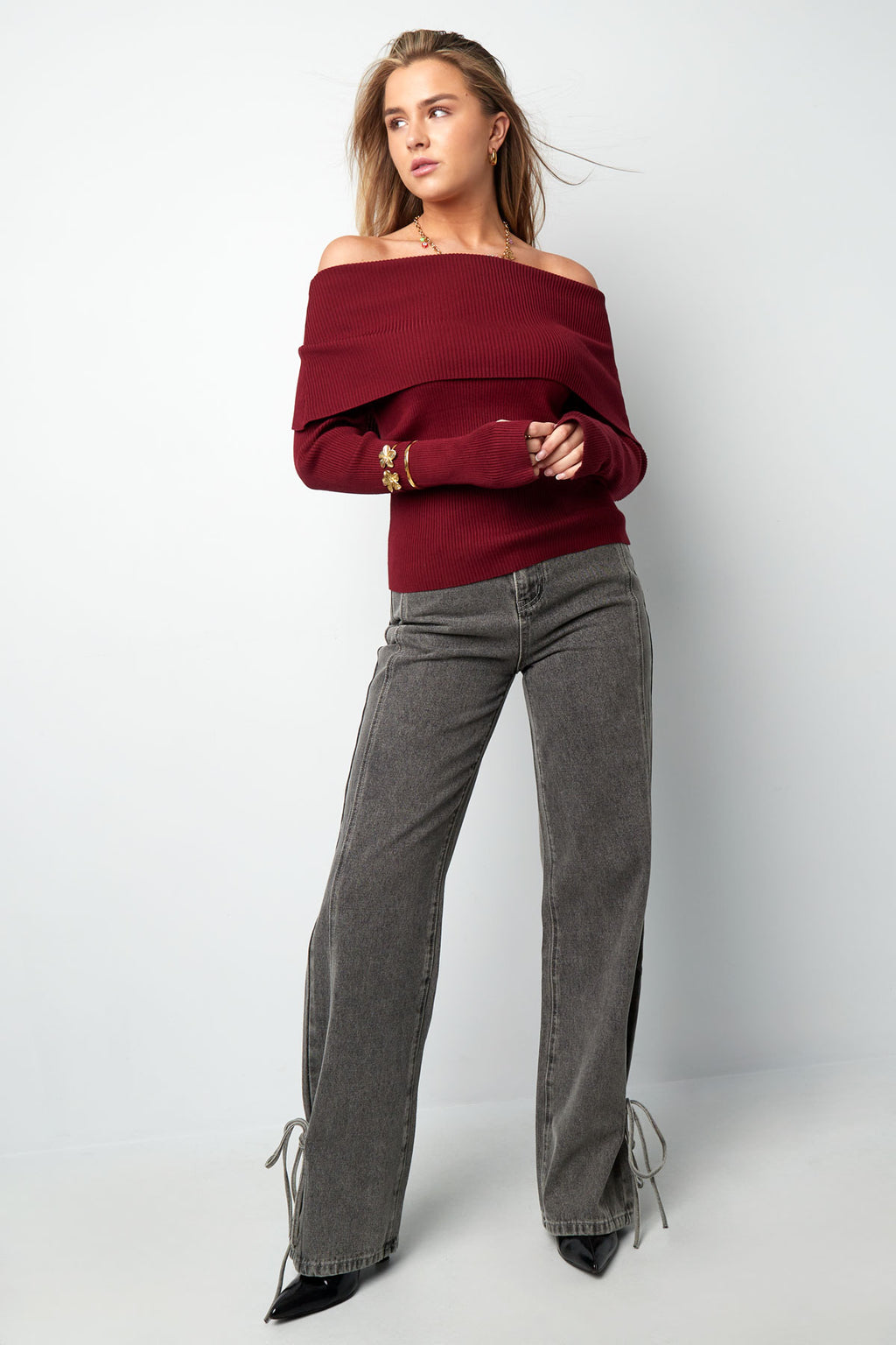 Basic off shoulder top