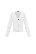 Een symmetrische cardigan