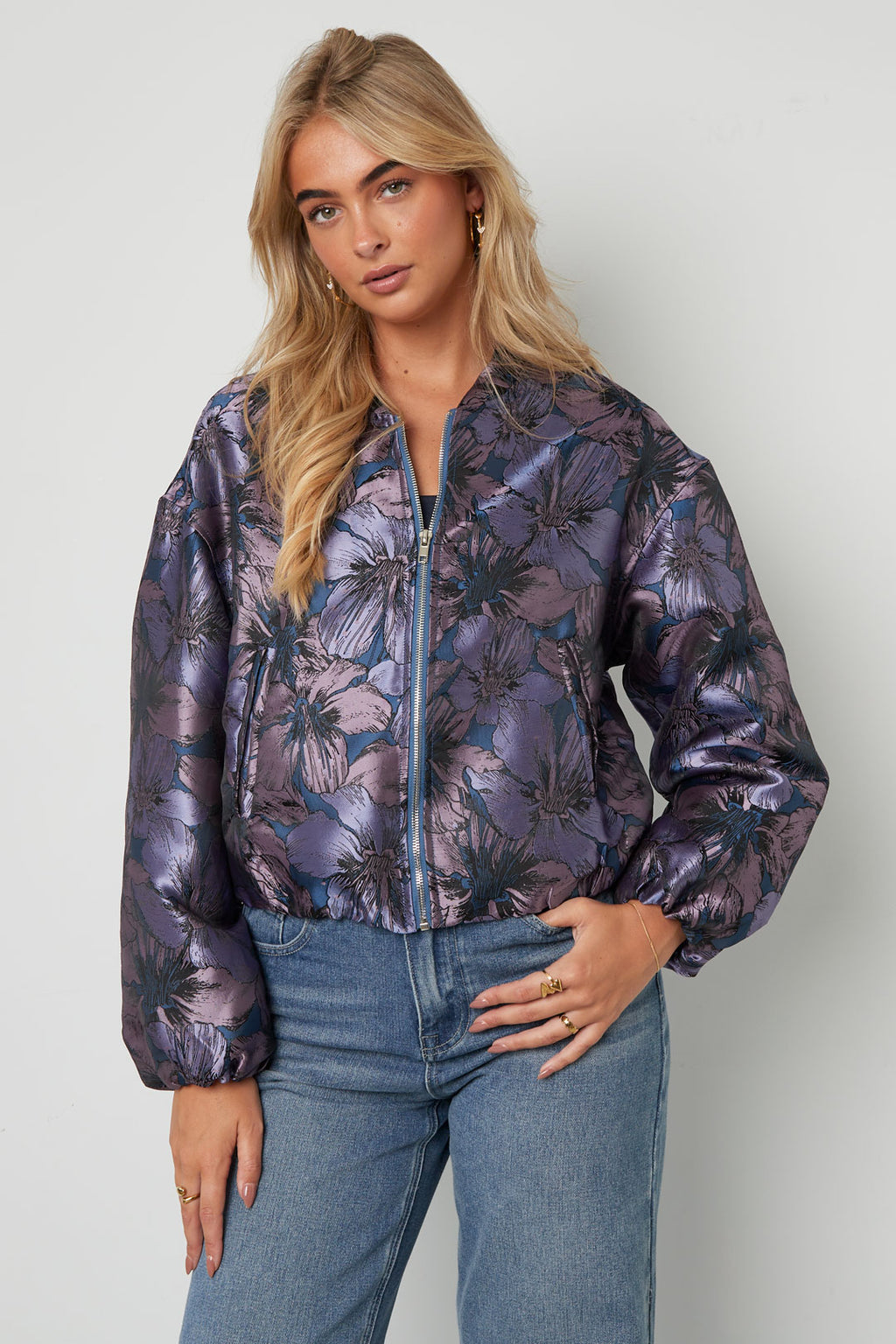 Jacquard Jasje Bloem