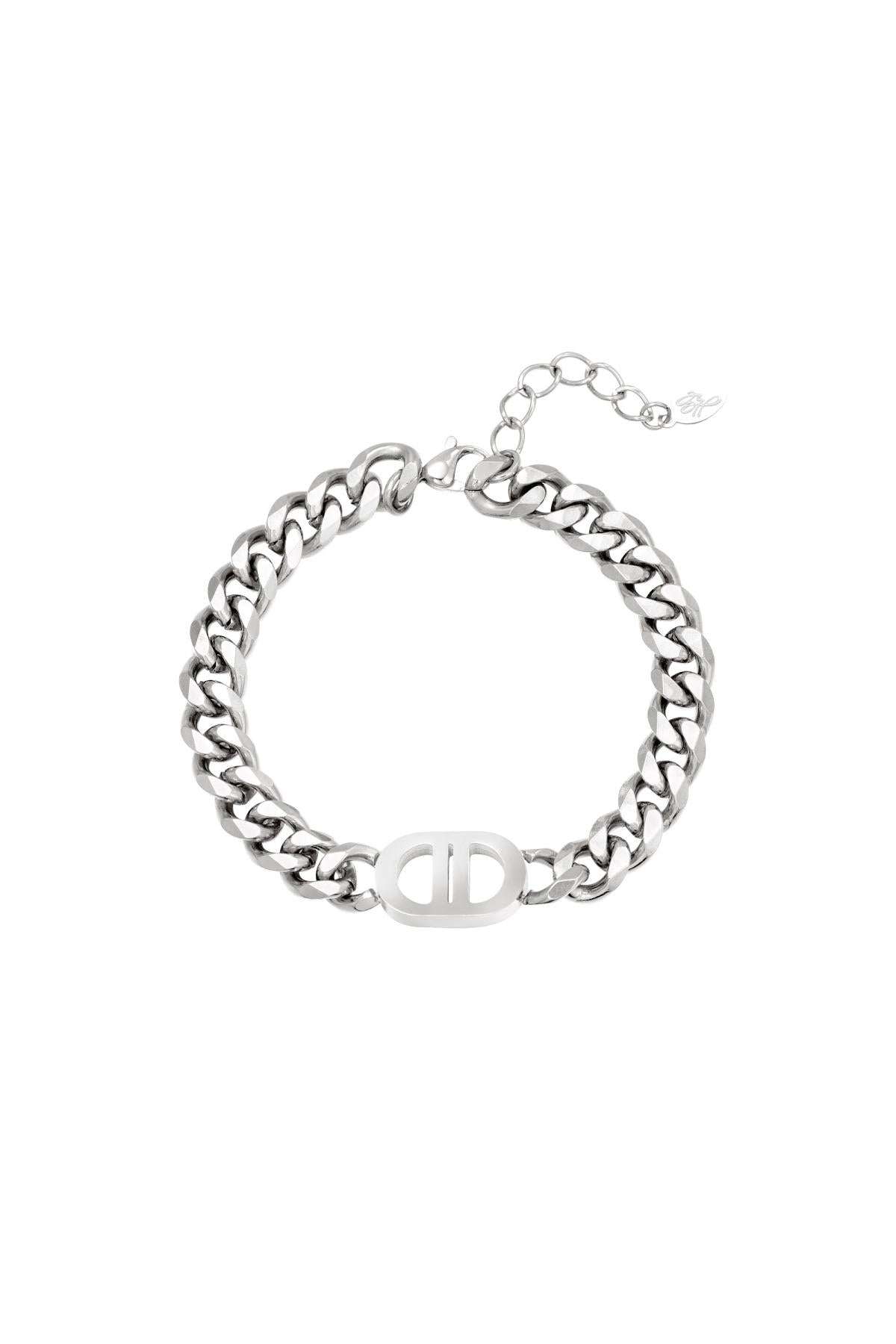 Bracelet The Good Life Silver Color Stainless Steel