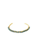 Bead fiesta armband - zwart & grijs