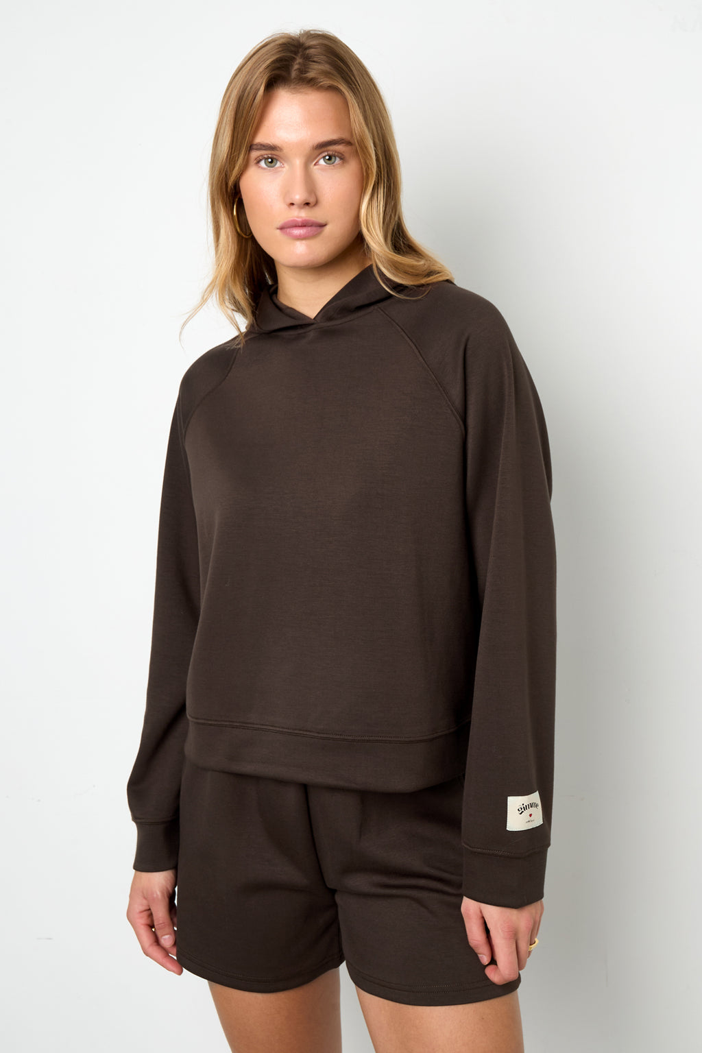 Polyestervezel (polyester) Hoodies & Sweatshirts Effen kleur Sportieve All Fit Kleding