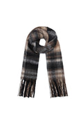 Scarf happy print Black Polyester