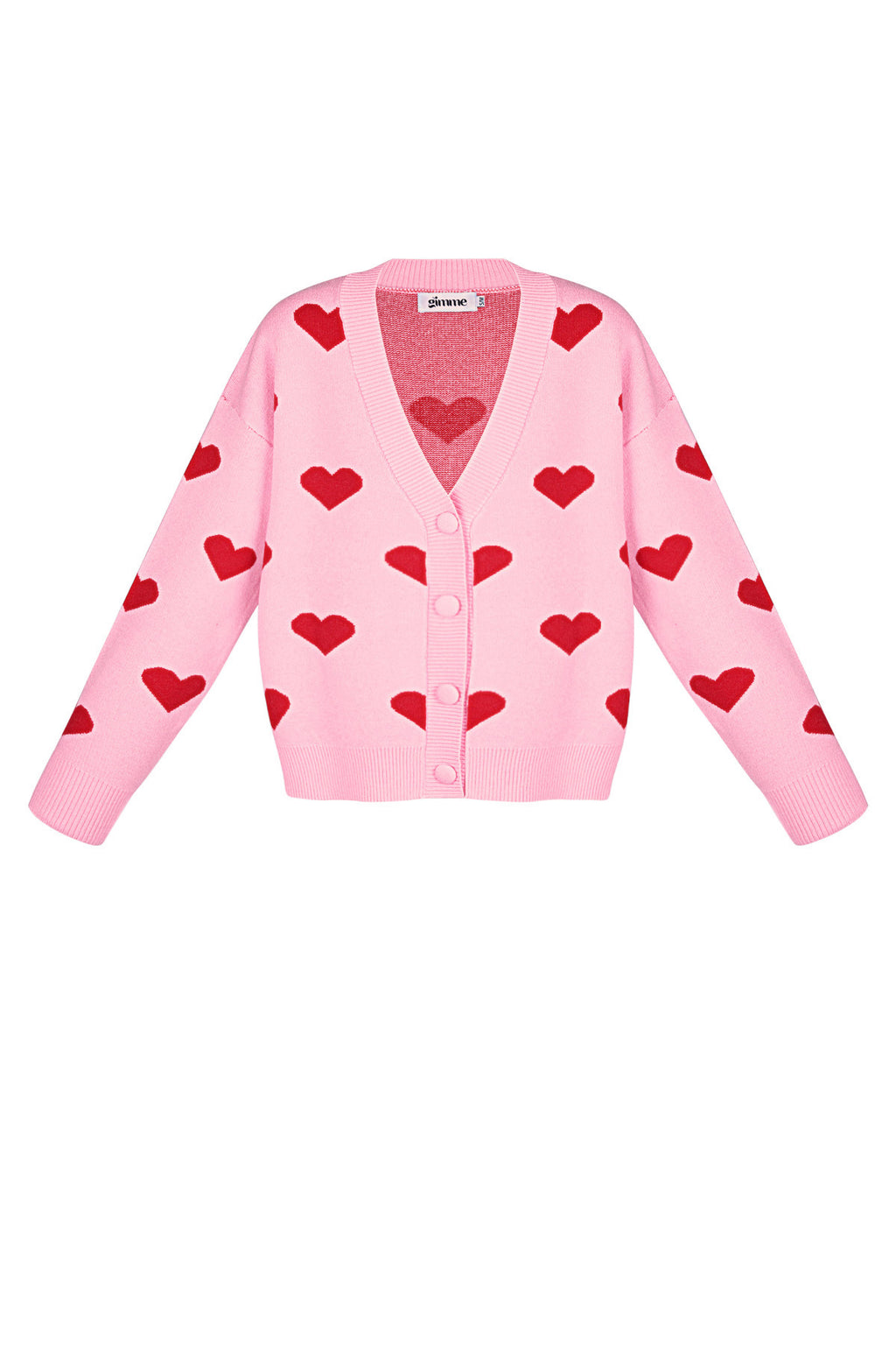 Heartbreaker vest - Roze rood