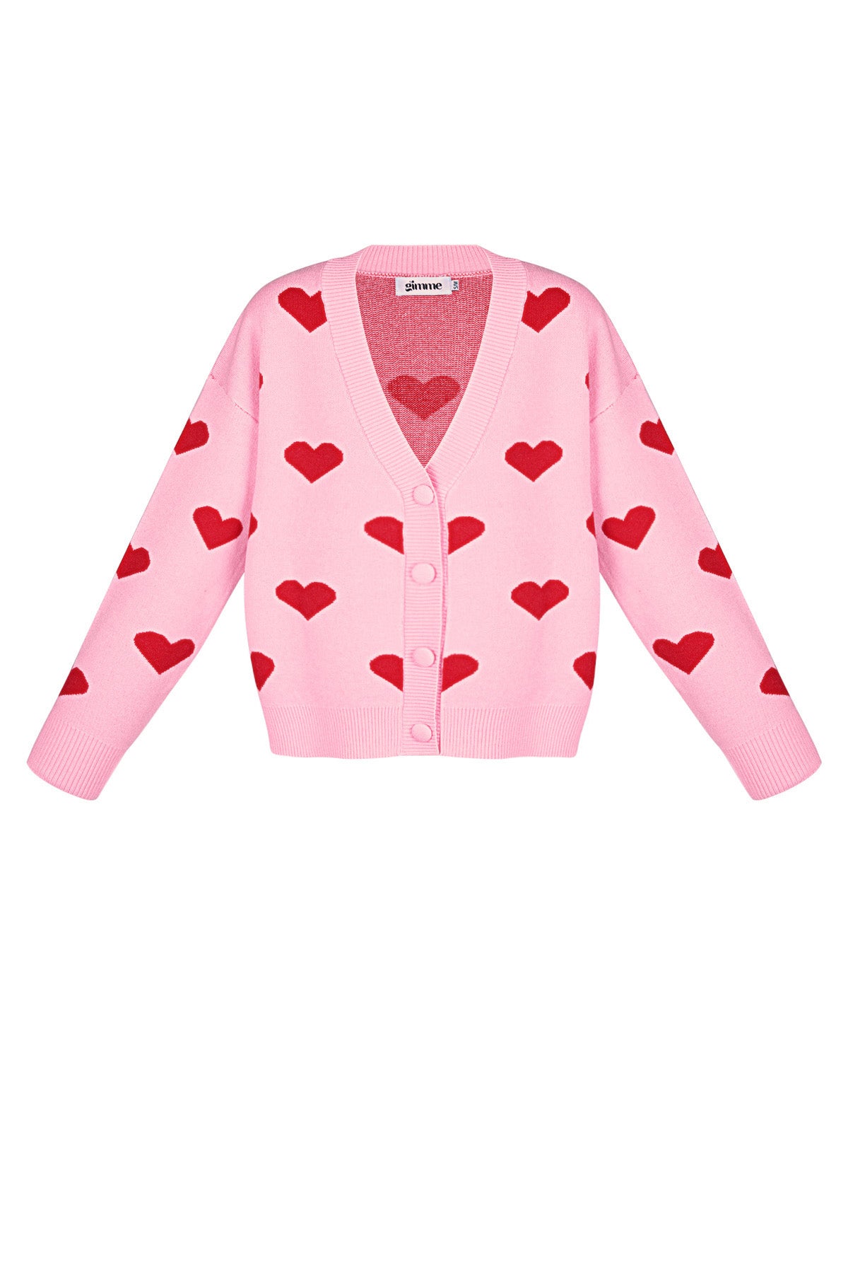 Heartbreaker vest - Roze rood