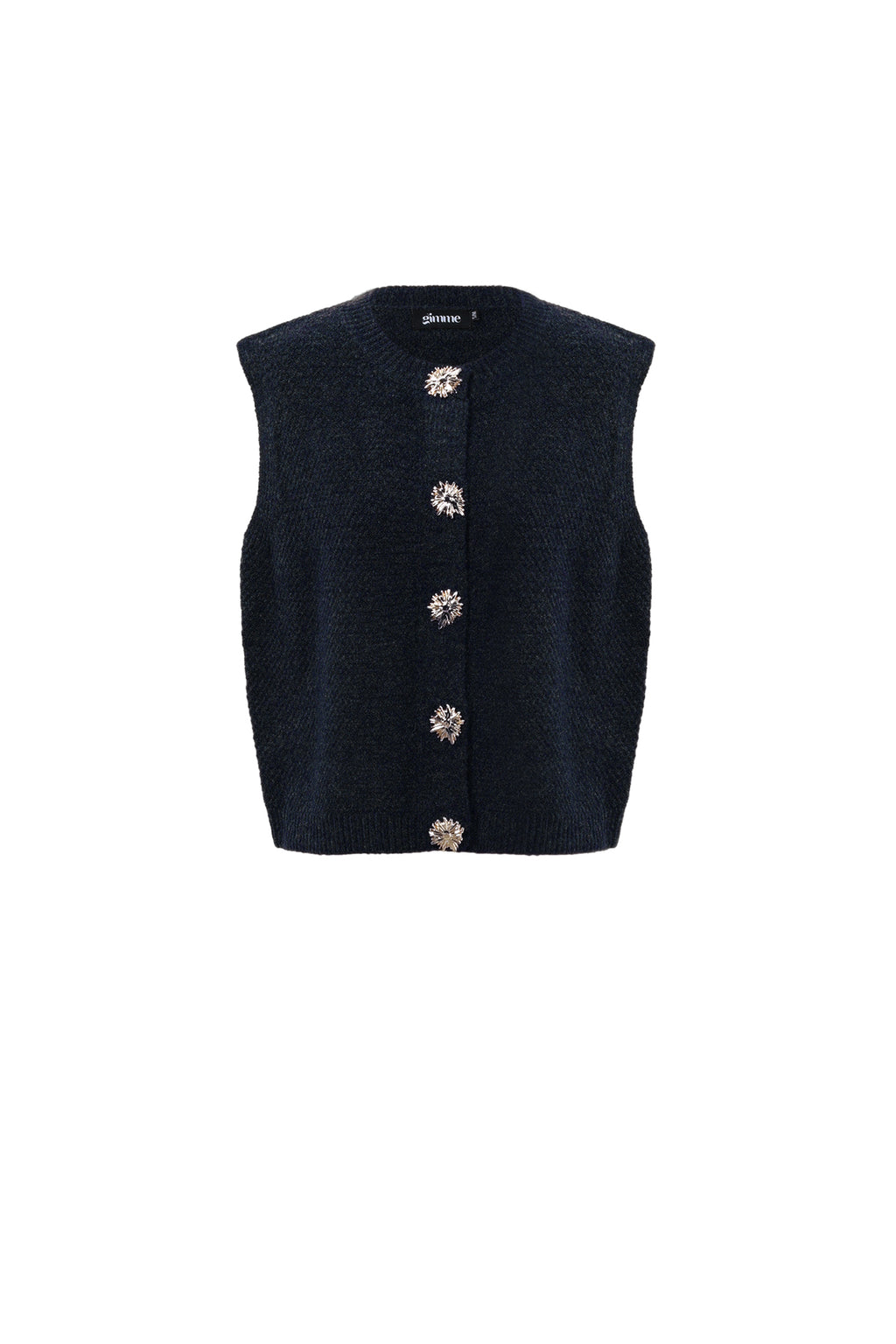 Polyestervezel (polyester) Gebreid vest Effen kleur Casual Herfst/Winterkleding