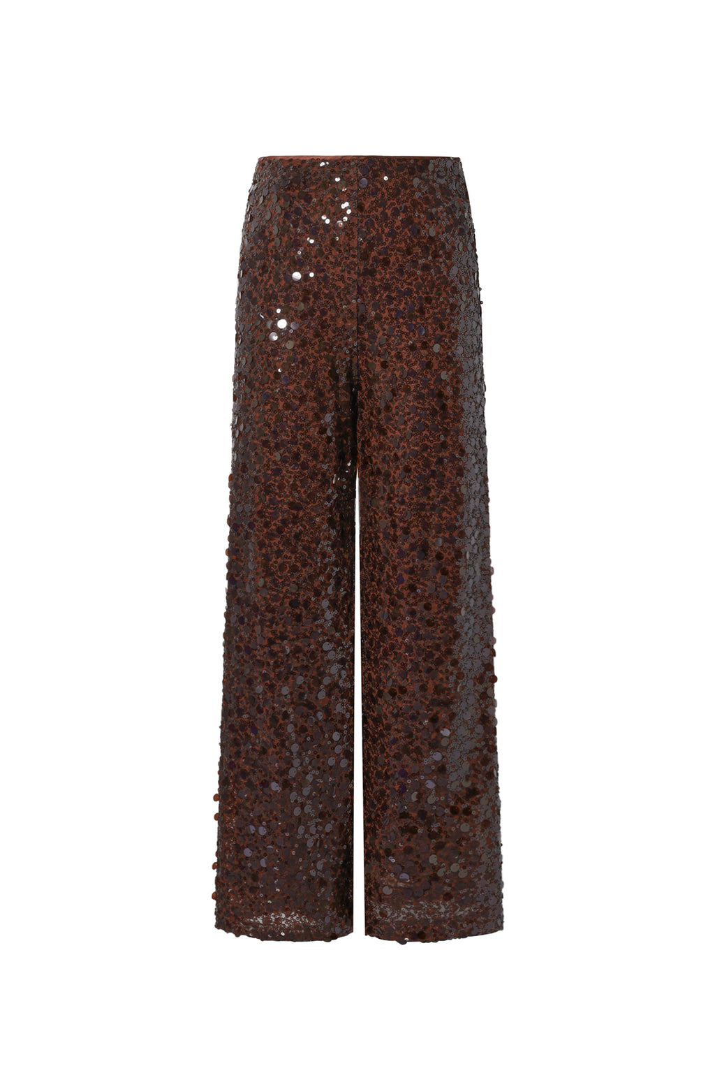 Polyestervezel (polyester) Rechte broek Pailletten Elegante All Fit Kleding
