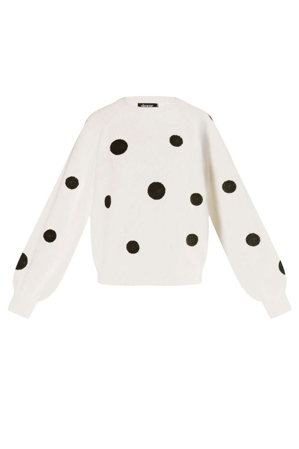 Polyestervezel (polyester) Gebreide truien Stippen Casual Herfst/Winterkleding