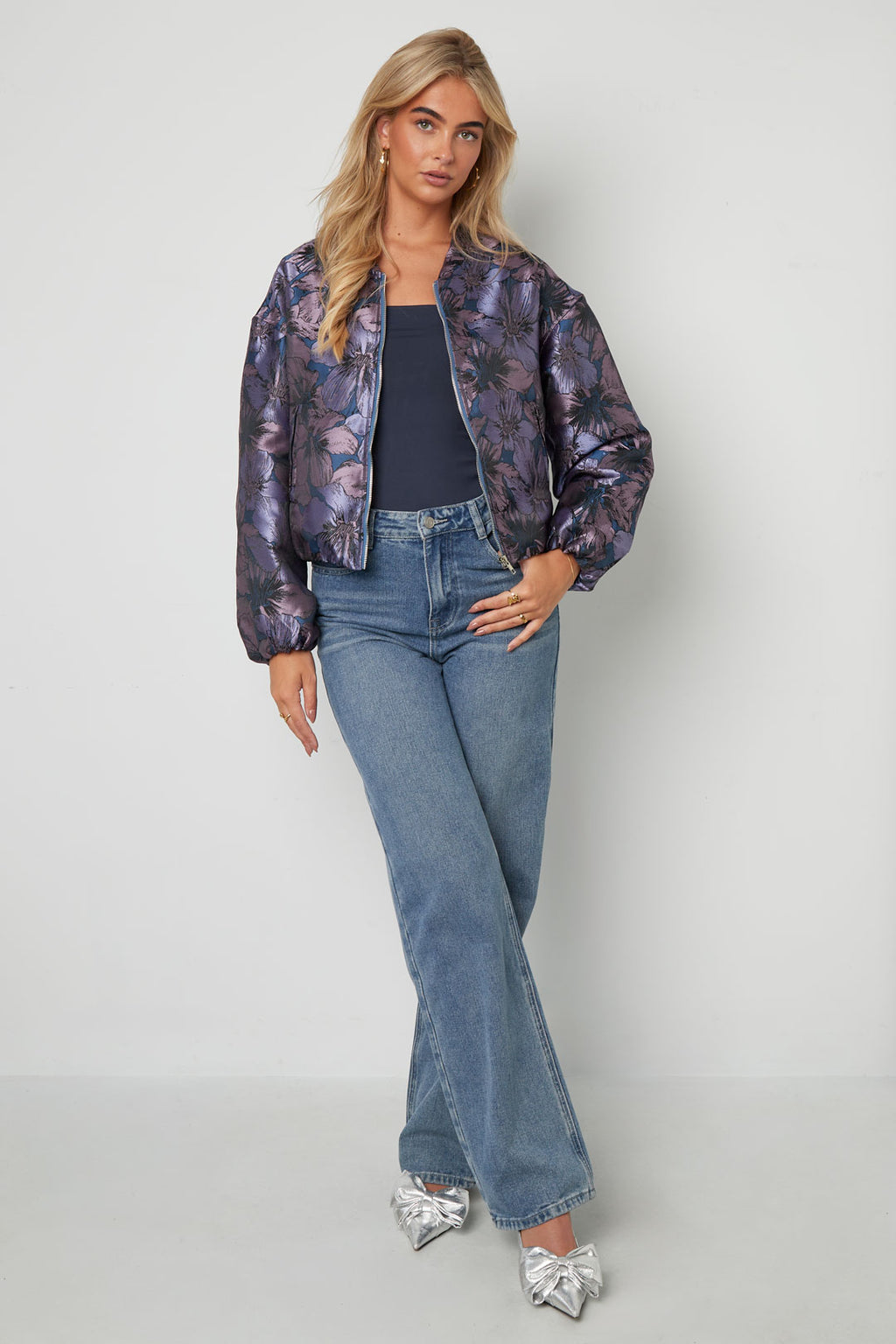 Jacquard Jasje Bloem