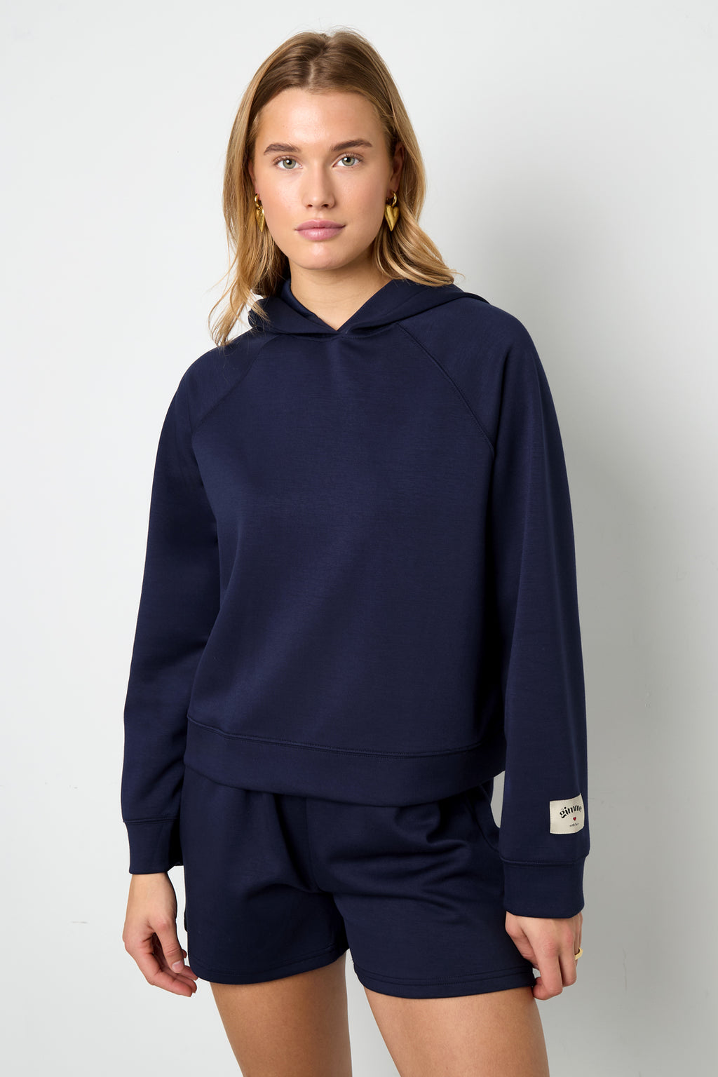 Polyestervezel (polyester) Hoodies & Sweatshirts Effen kleur Sportieve All Fit Kleding