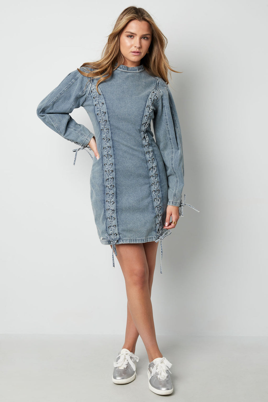 Denim veter jurk